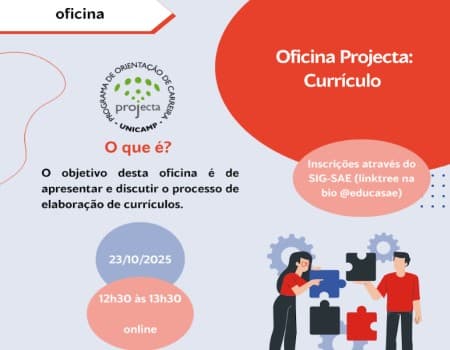 Evento Oficina Projecta: Currículo